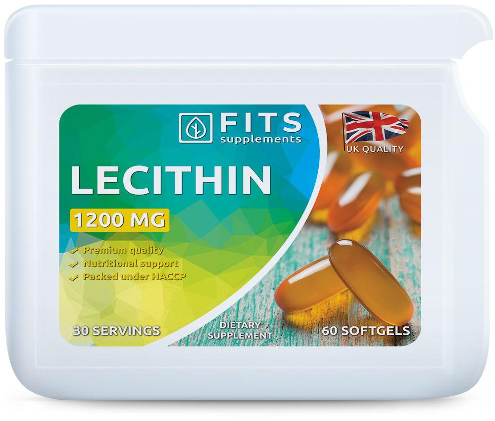 Lecithin 1200mg 60 softgels