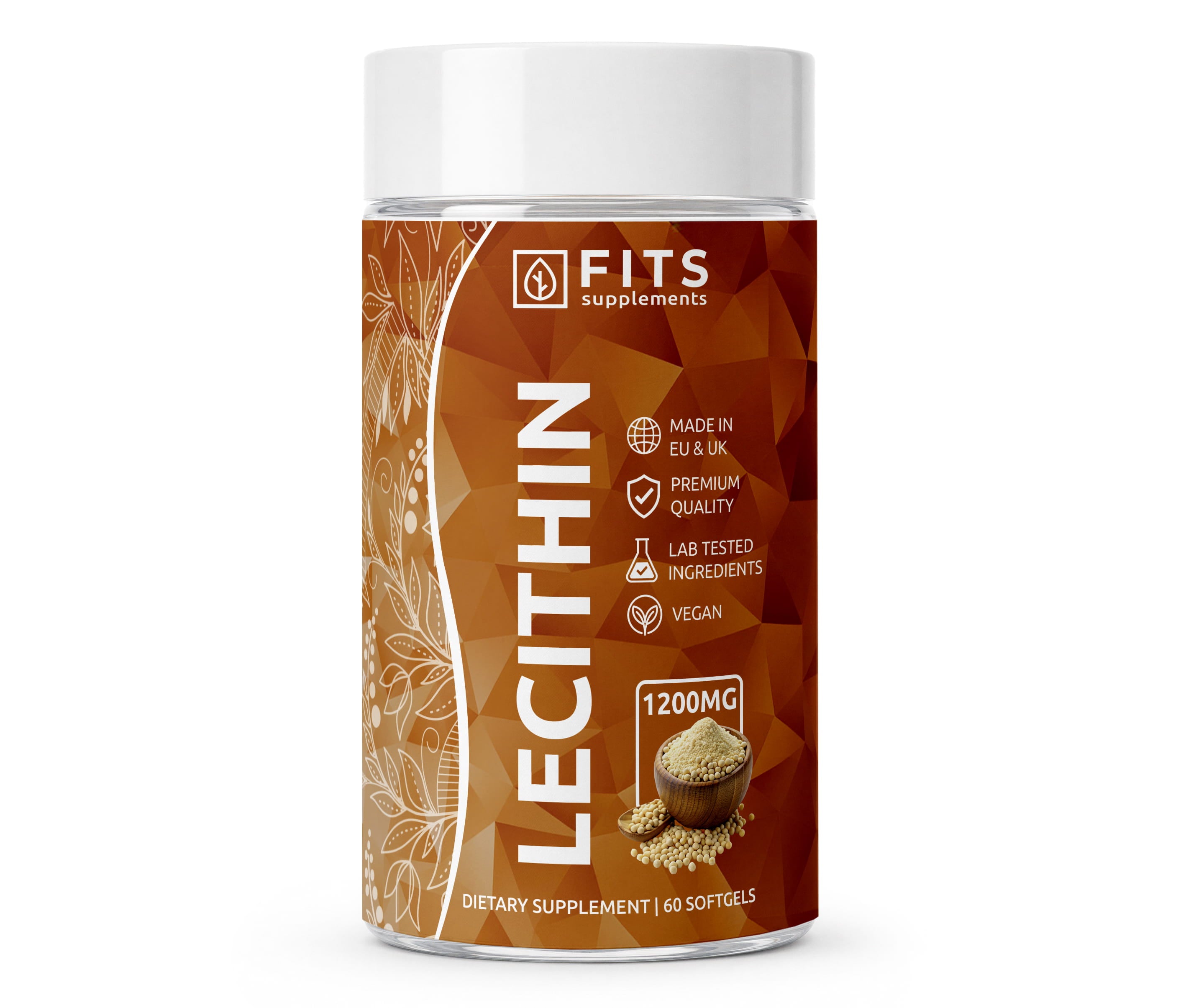 Lecithin 1200mg 60 softgels