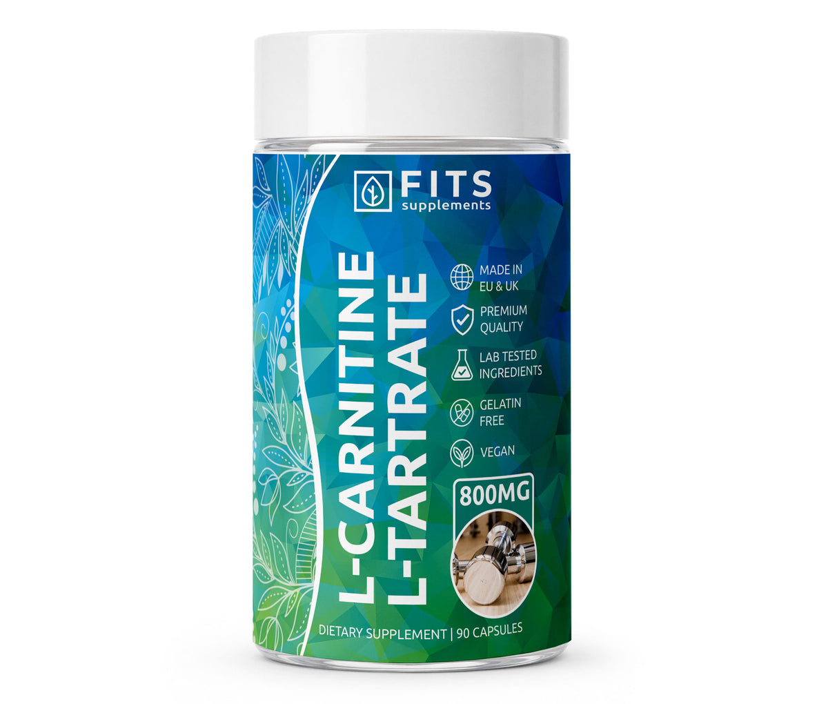 L-Carnitine L-Tartraat 800mg 90 capsules