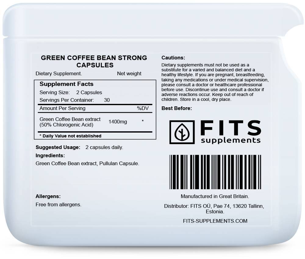 Green Coffee Bean Strong 60 capsules