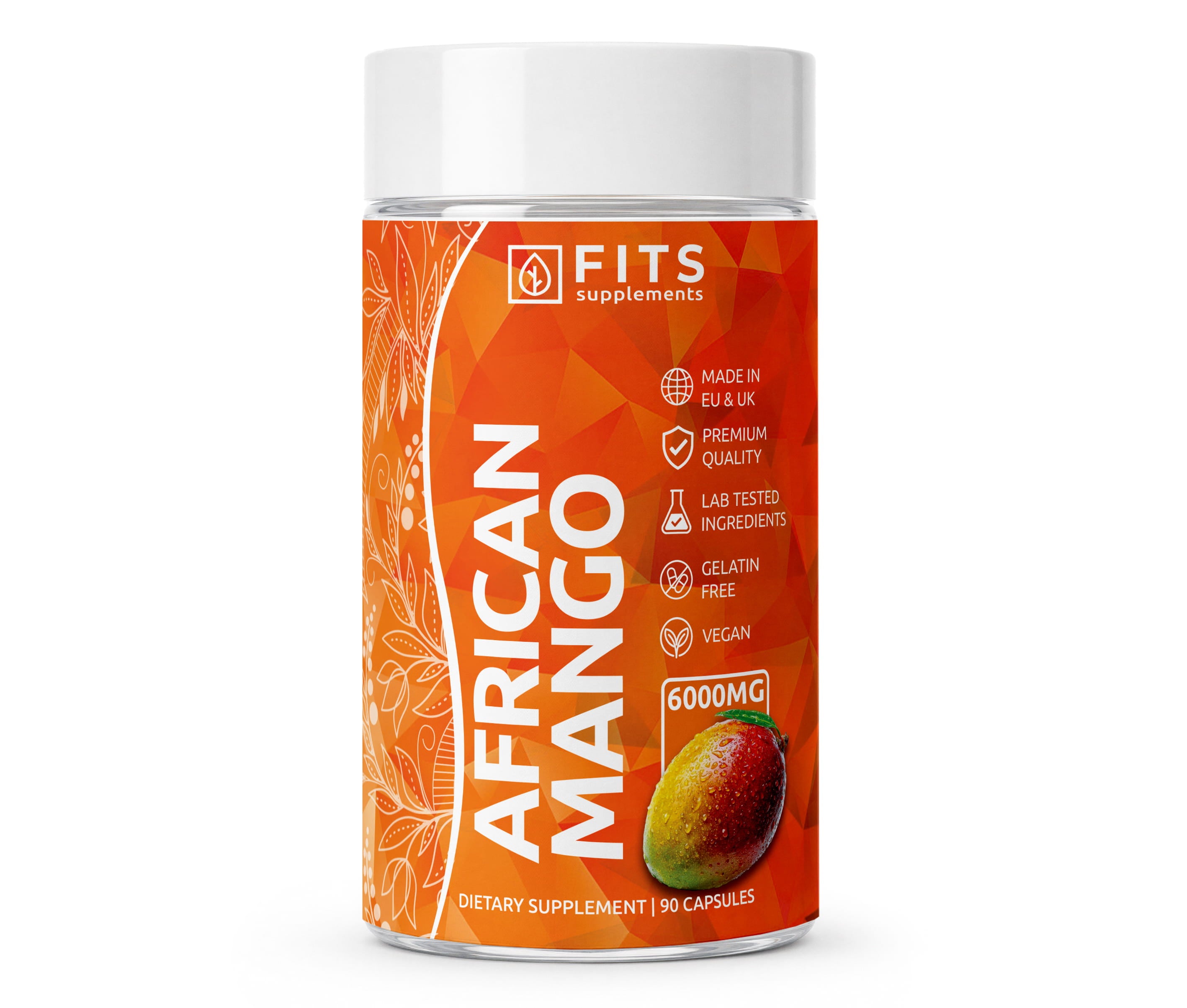 African Green Mango 6000mg 90 capsules