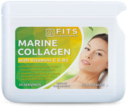Marine Collagen, Vitamin C and Vitamin B3 60 capsules
