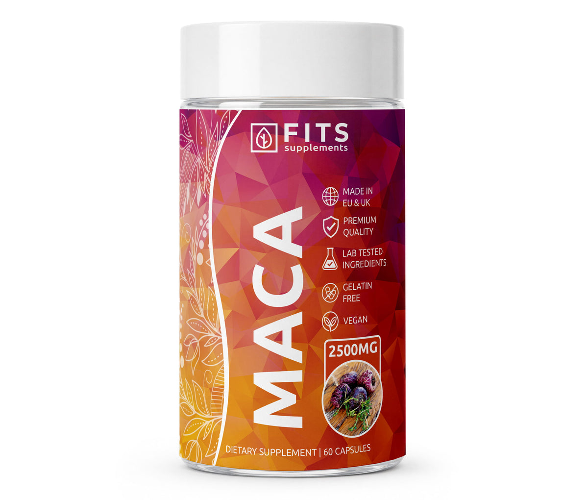 Maca Strong 2500mg 60 capsules