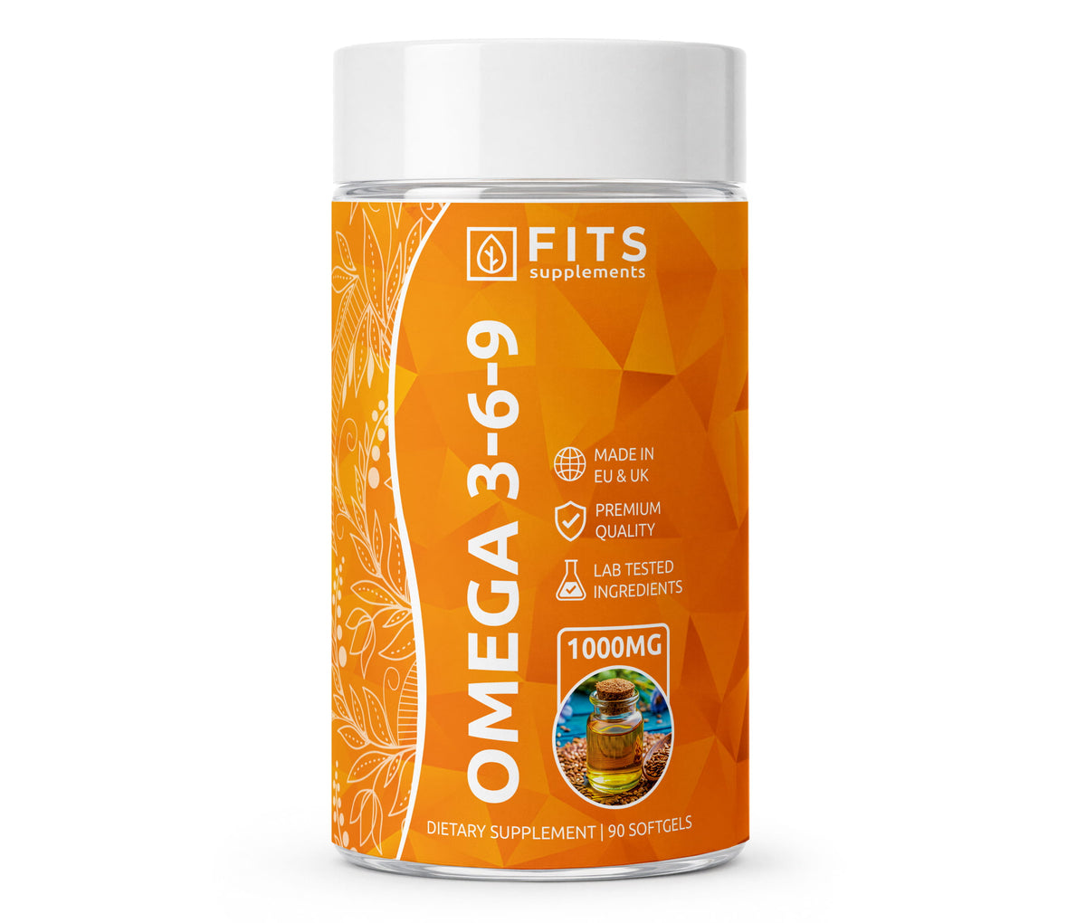 Omega 3-6-9 1000mg 90 zachte capsules