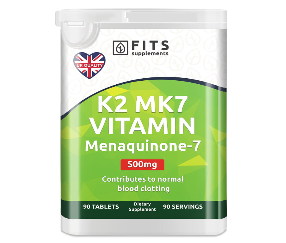 Vitamin K2 MK7 500 mcg 90 tablets