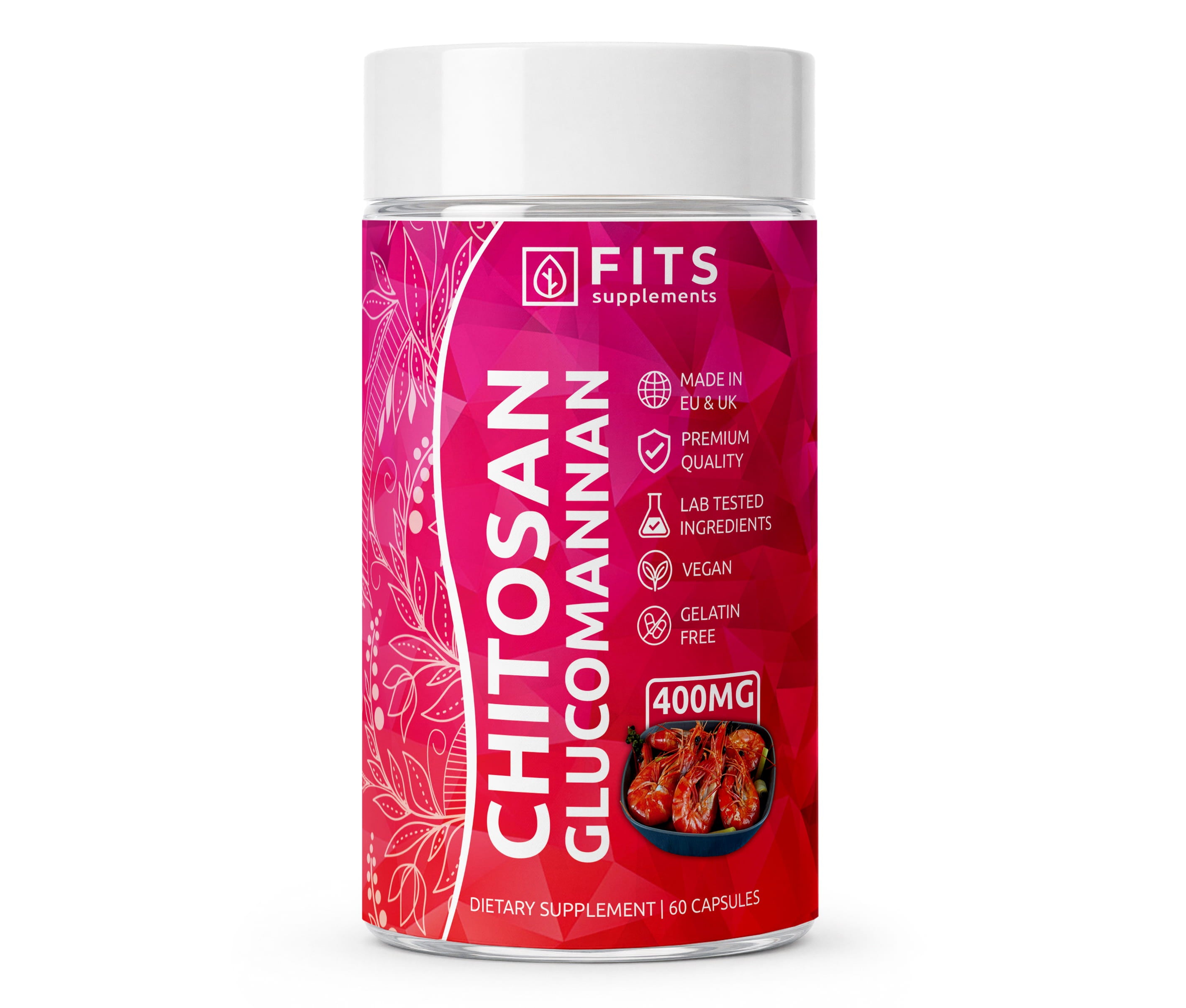 Chitosan and Glucomannan 60 capsules