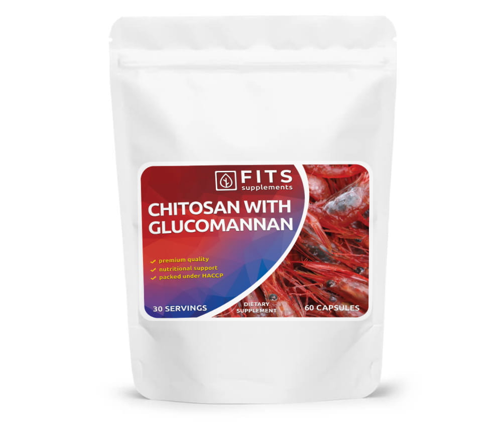 Chitosan en Glucomannan 60 capsules