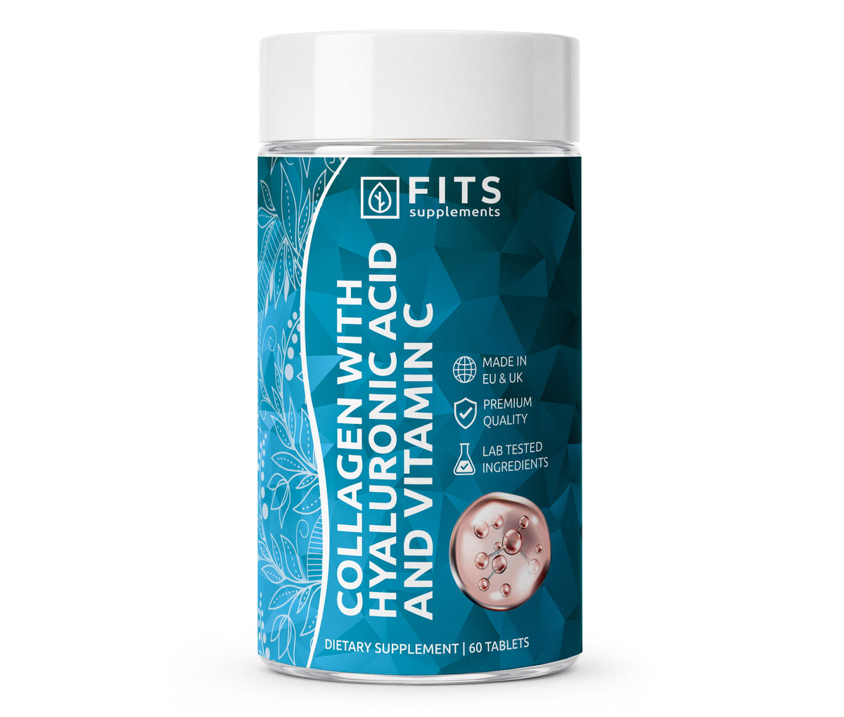 Collageen met Hyaluronzuur en Vitamine C 60 tabletten