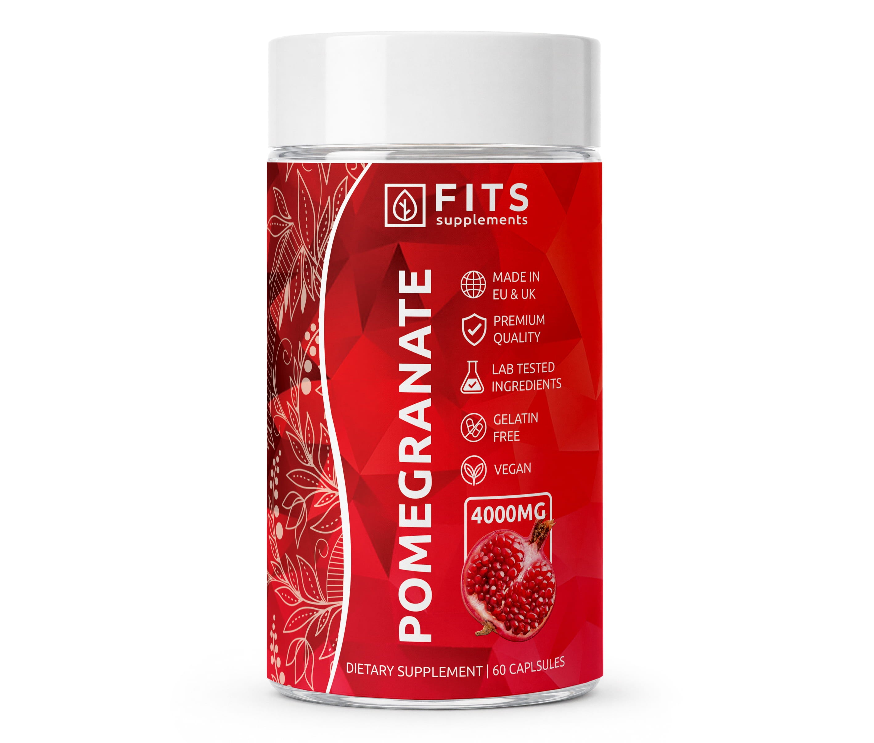 Granaatappelextract 4000mg 60 capsules