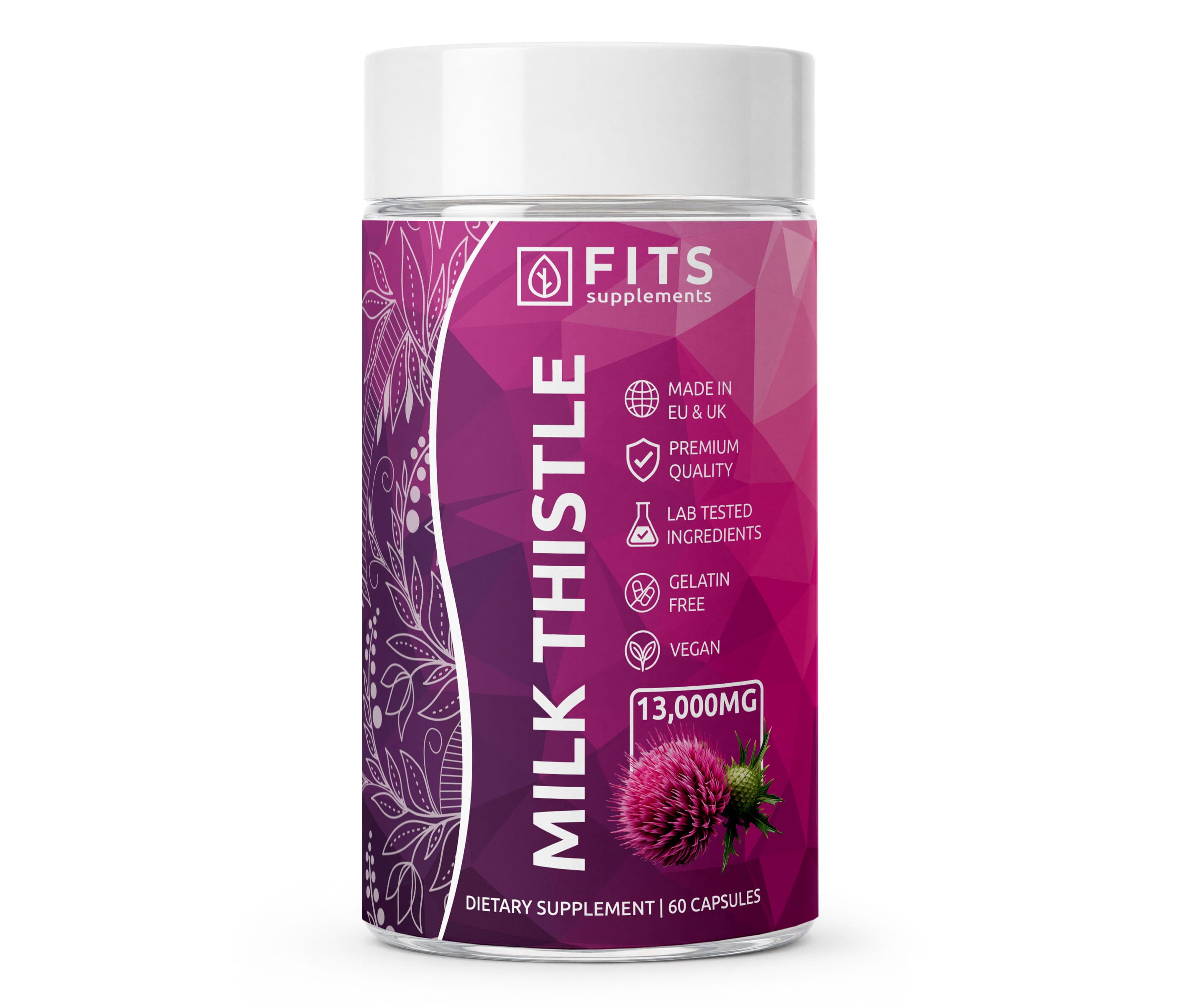 Milk Thistle 13000mg 60 capsules