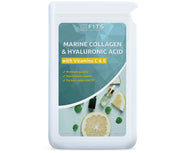 Marine Collagen with Hyaluronic acid Vitamin C and Vitamin E 120 capsules