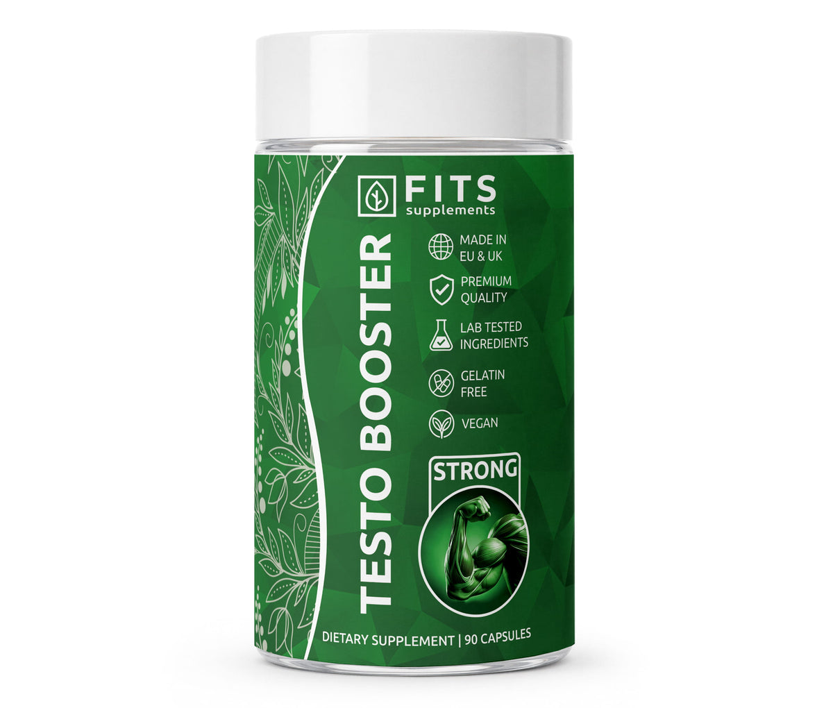 Testo Booster Sterk 90 capsules