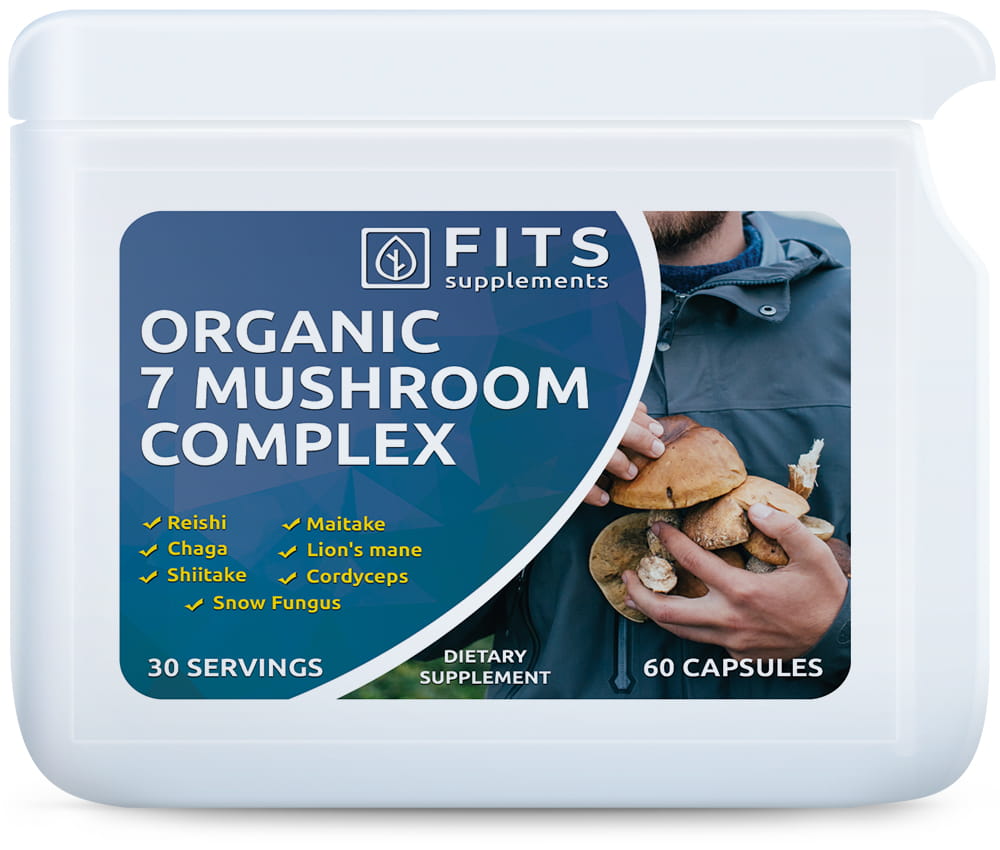Organic Mushroom Complex 7 in 1 60 capsules