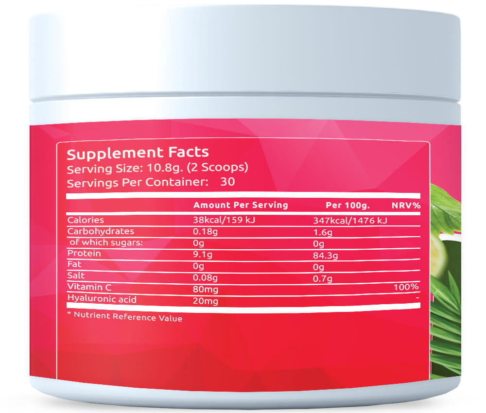 Premium Collagen Fresh Strawberry powder 325g