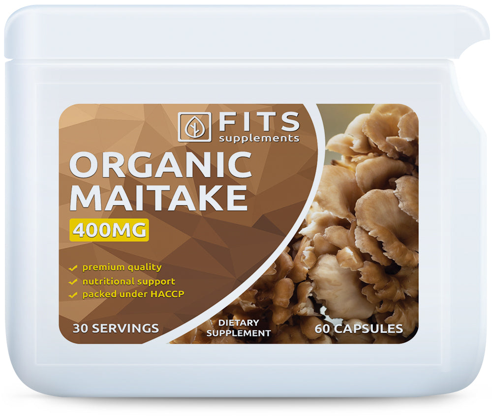 Organic Maitake 400mg 60 capsules