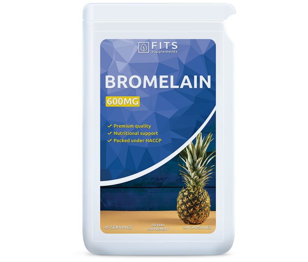 Bromelain 600mg 90 capsules