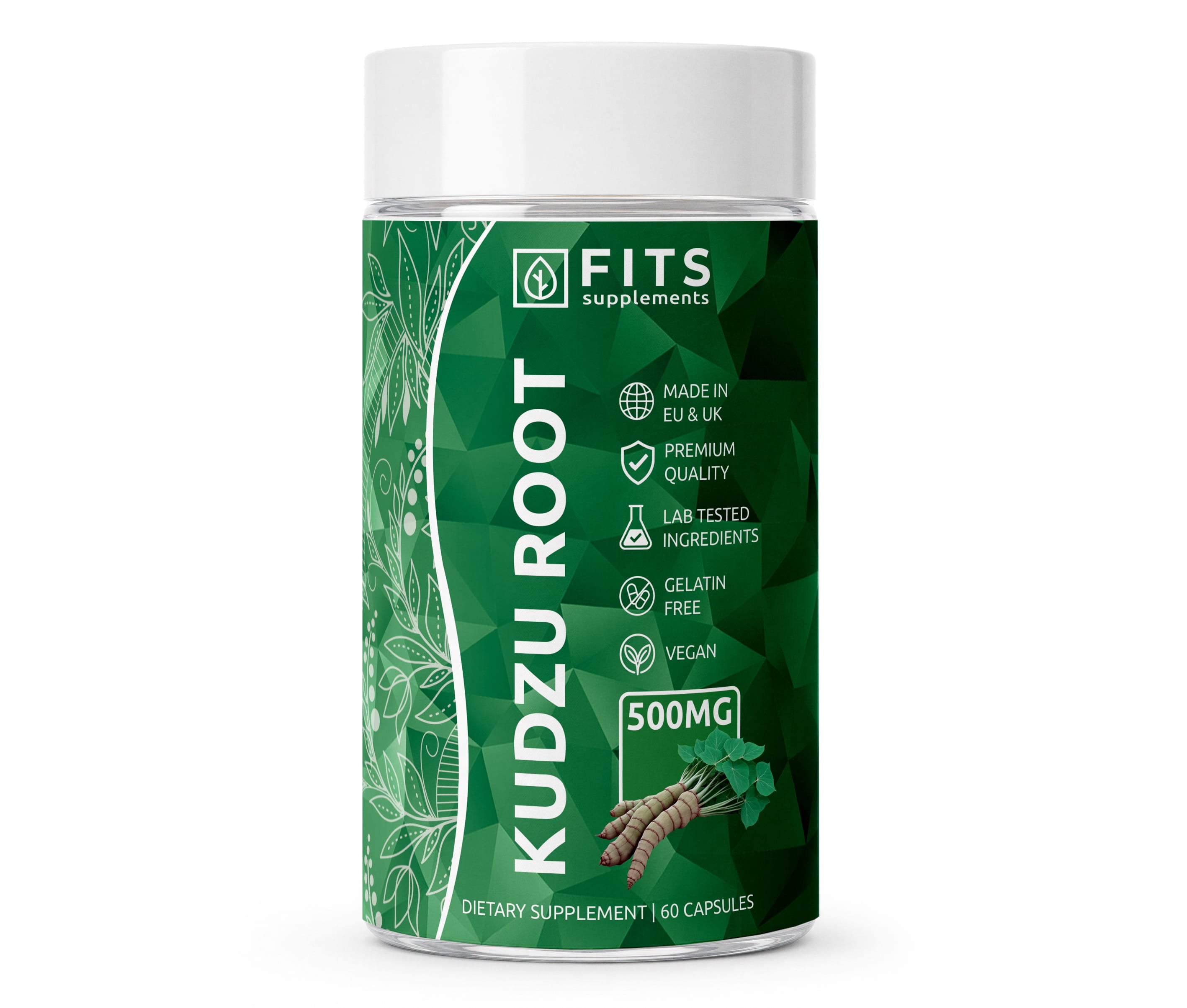 Kudzu Wortel 500mg 40% Isoflavonen 60 capsules