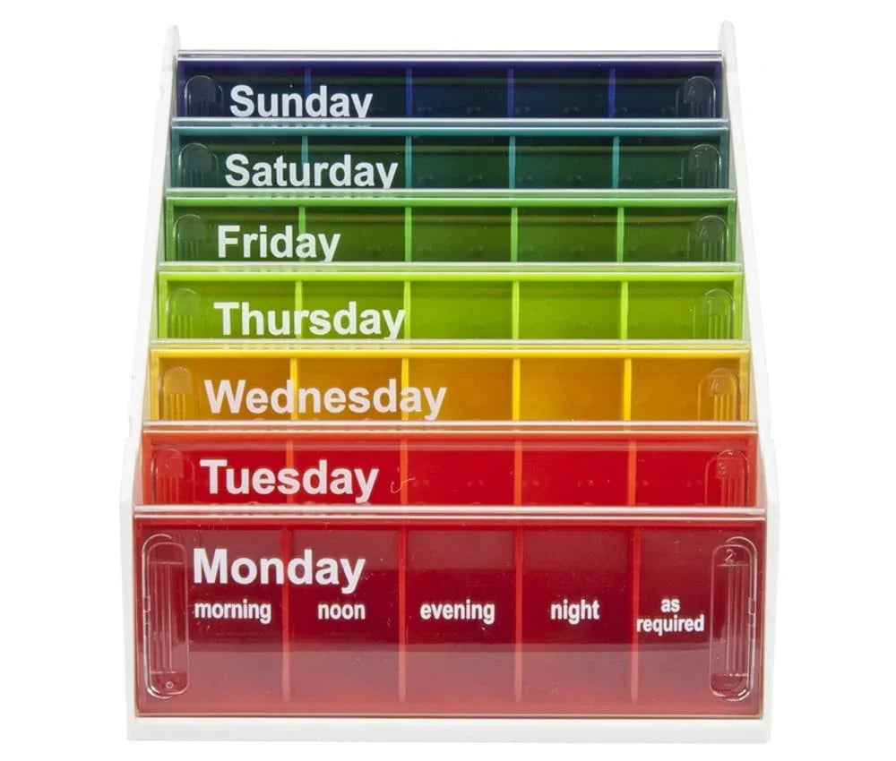 Pillbox 7 Day Morning, Noon, Evening, Night