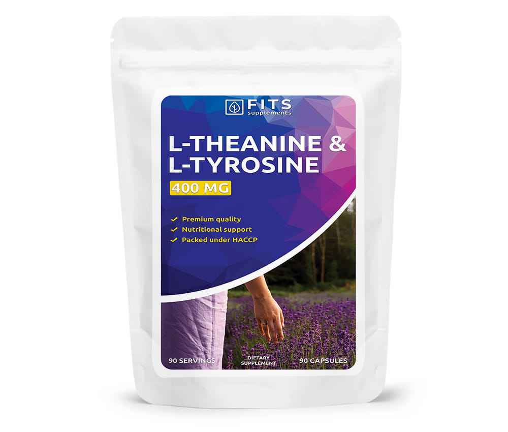 L-Theanine en L-Tyrosine 90 capsules