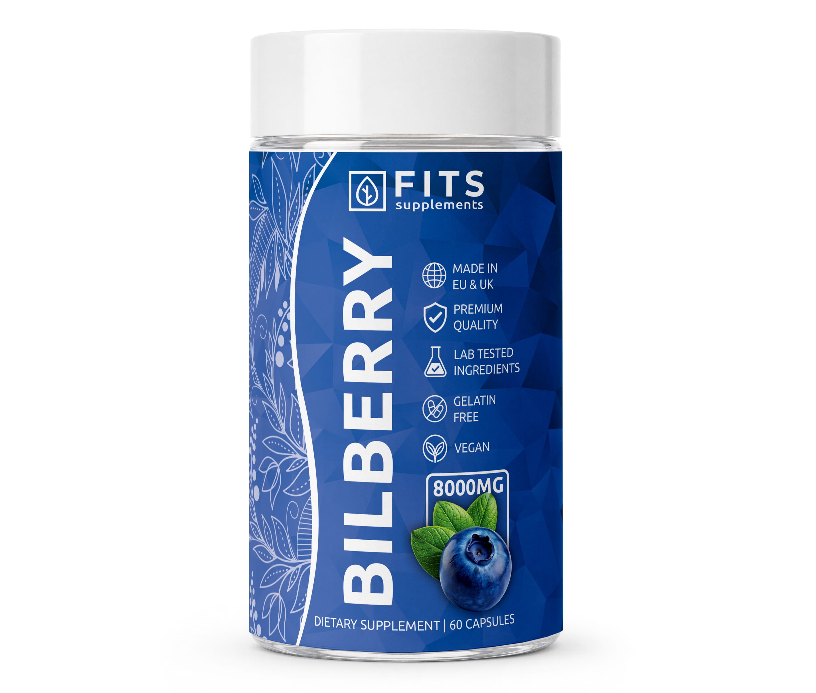 Bosbes Sterk 8000mg 60 capsules