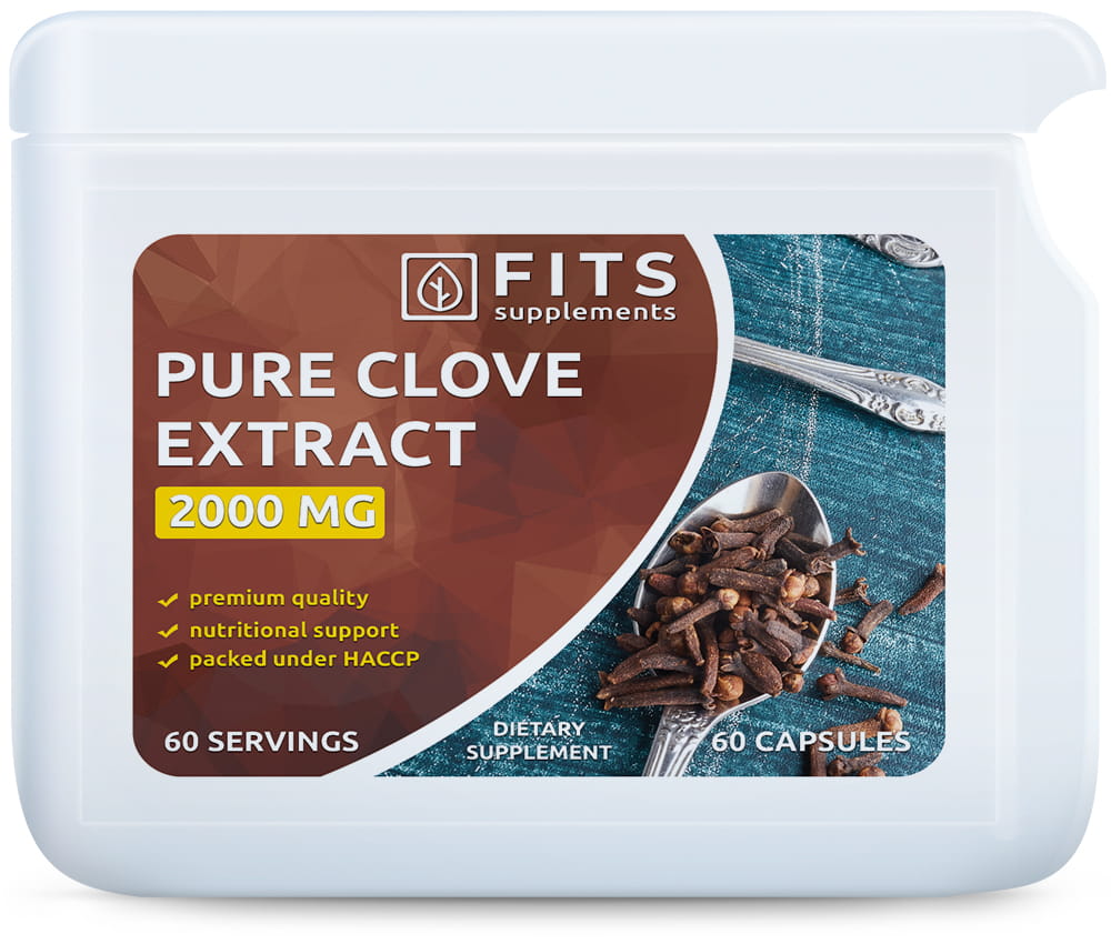 Clove 2000mg 60 capsules