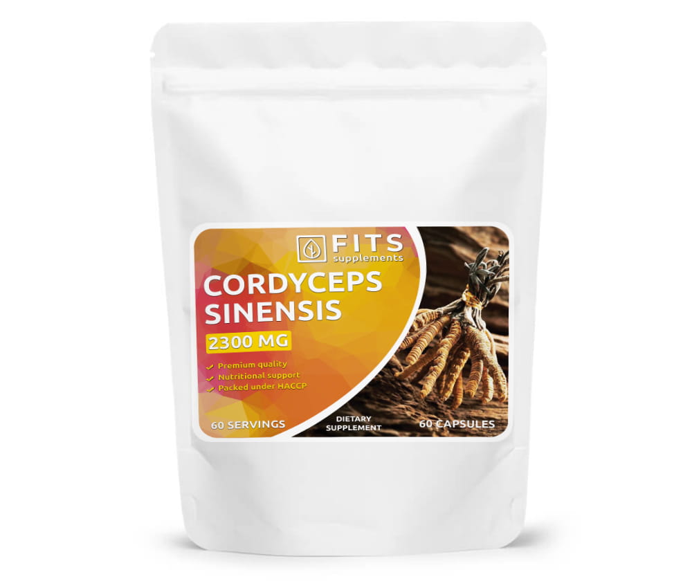 Cordyceps Sinensis Sterk 2300mg 60 capsules
