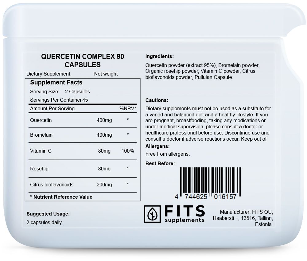 Quercetine Complex 90 capsules