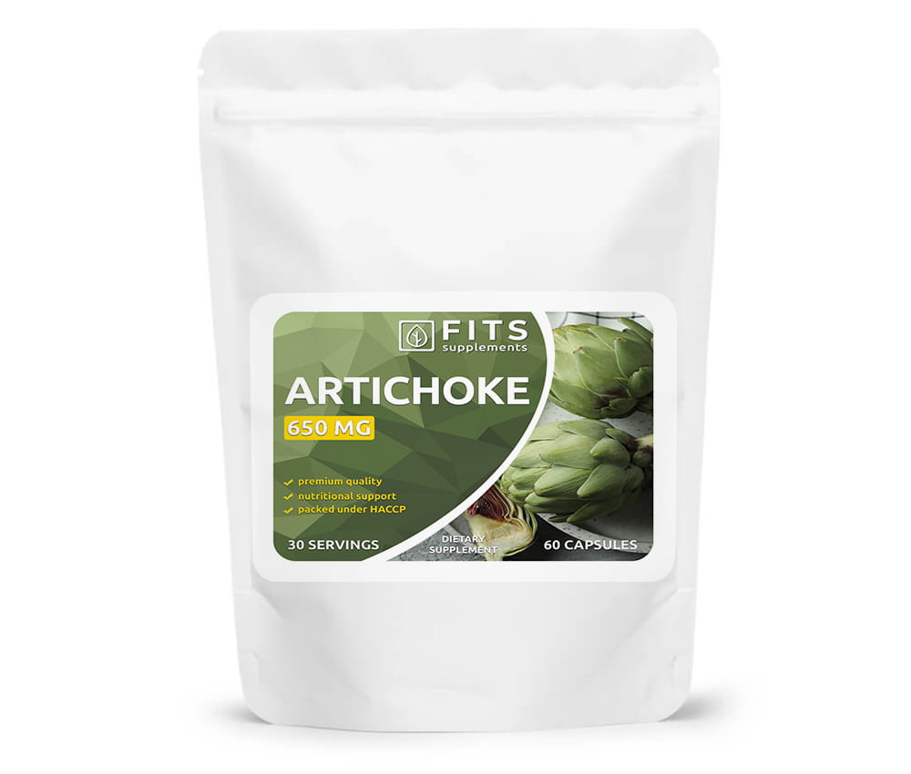 Artisjok 650mg 2,5% Cynarine 60 capsules