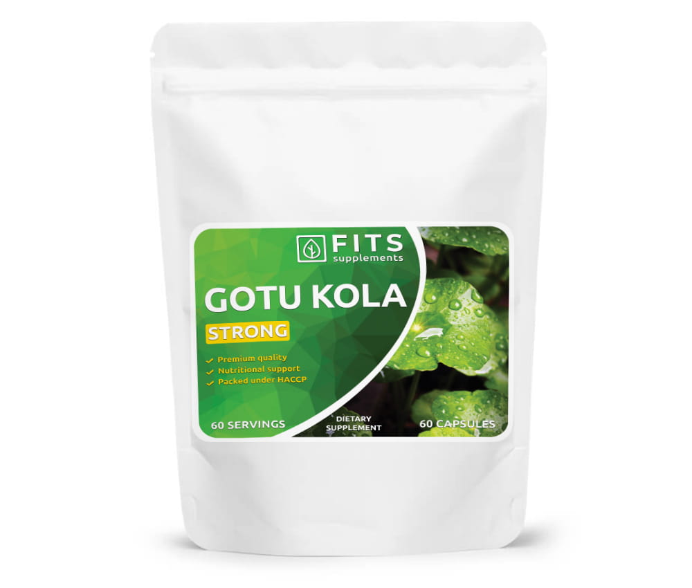 Gotu Kola Strong 1000mg 60 capsules