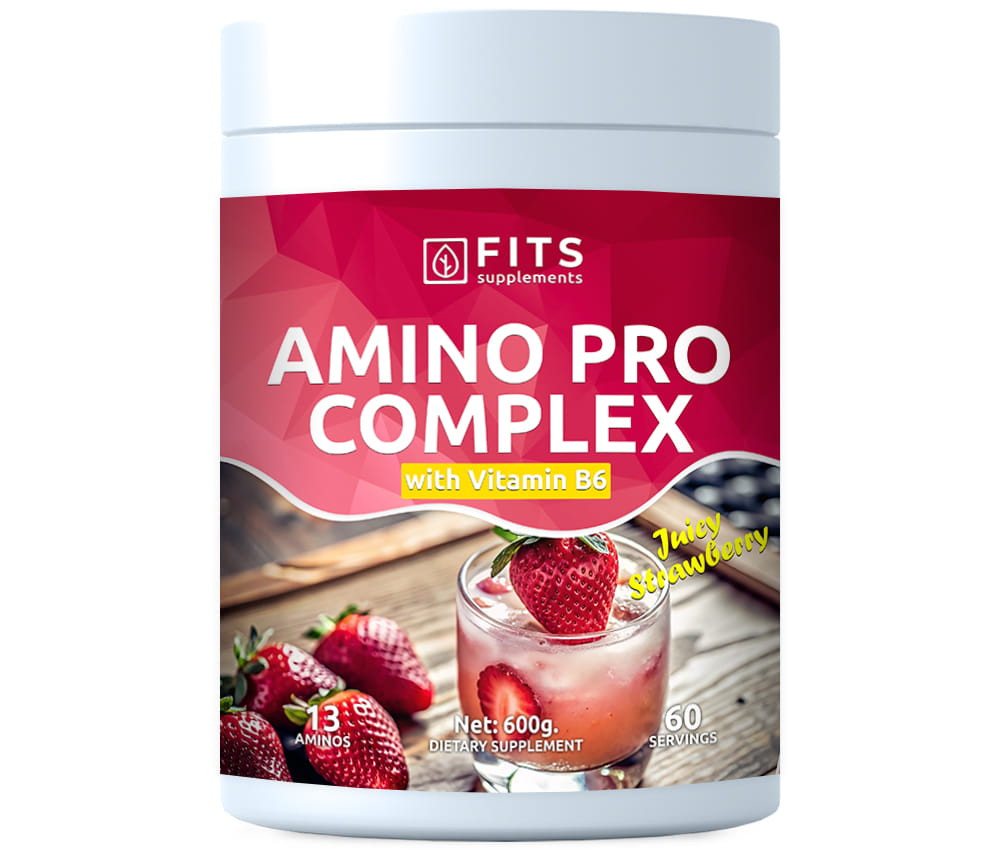 Amino PRO Complex Sappige Aardbei 600g