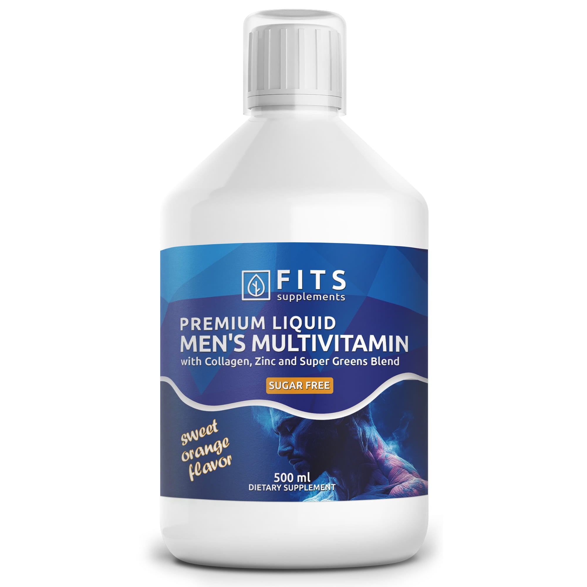 Vloeibare multivitamine voor mannen suikervrij 500ml