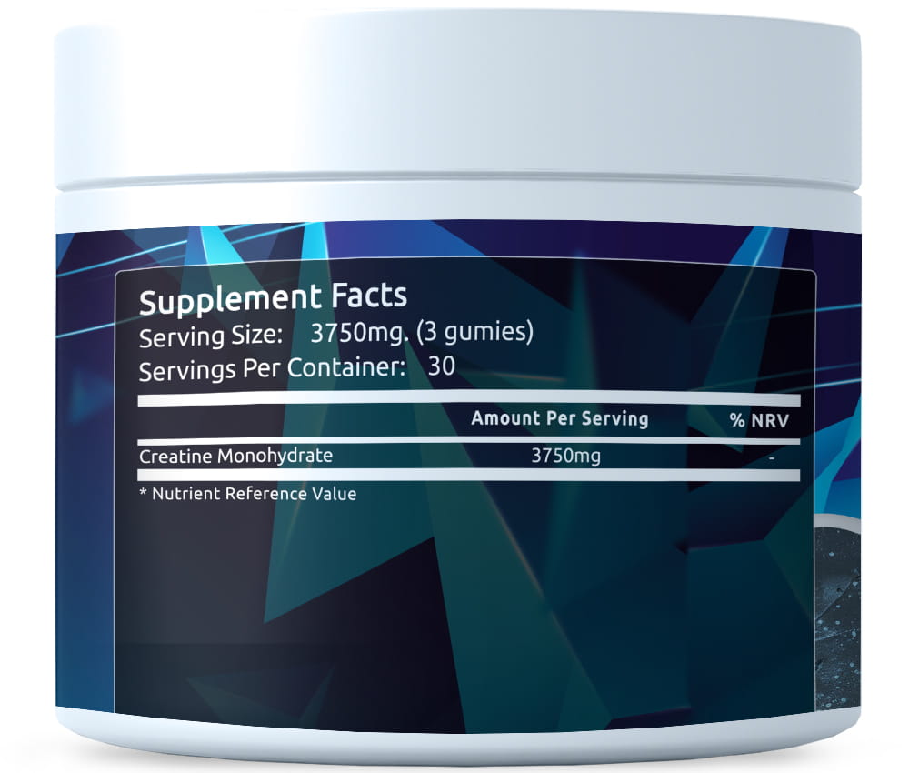 Creatine Monohydraat Snoepjes 3750 mg 90 snoepjes