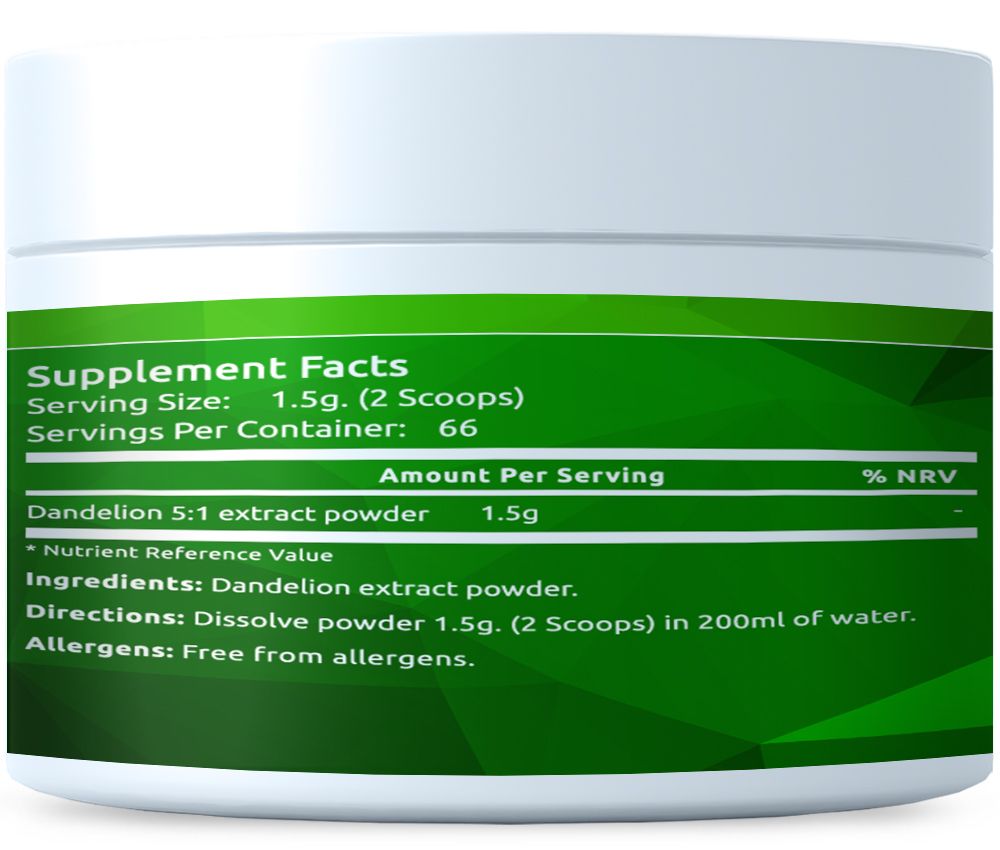 Dandelion extract powder 100g