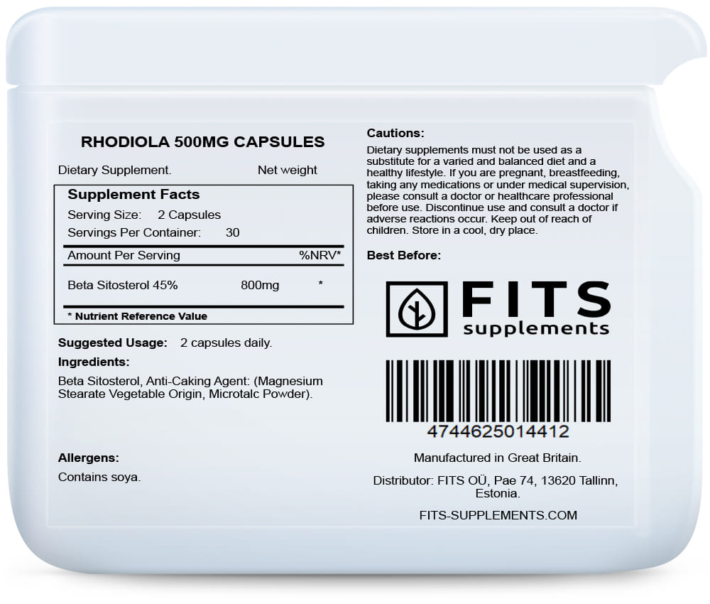 Phytosterols 400mg 60 capsules