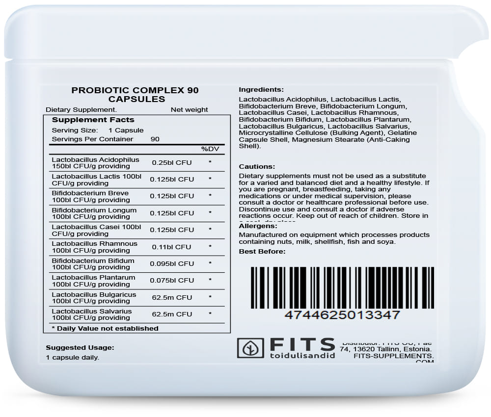 Probiotic Complex 90 capsules